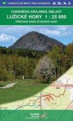 Lužické hory, Žitavské hory 1:25T /25 Turistické mapy pro každého - Podle země Lužické hory, Žitavské hory 1:25T /25 Turistické mapy pro každého