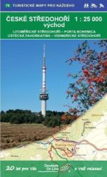 České Středohoří - východ 1:25 000 Turistické mapy pro každého 78