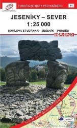 Jeseníky - sever 1:25 000 / 41 Turistické mapy pro každého Jeseníky - sever 1:25 000 / 41 Turistické mapy pro každého
