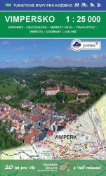 Vimpersko 1:25 000 / 104 Turistické mapy pro každého - Turistické mapy České republiky WKK Vimperko 1 : 25 000 pretex