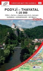 Podyjí - Thayatal 1:25 000, národní parky / 44 Turistické mapy pro každého - Mapy Česká republika Podyjí - Thayatal 1:25 000, národní parky / 44 Turistické mapy pro každého