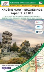 Krušné hory - Erzgebirge, západ 1 : 25 000 (Chodov, Horní Blatná, Johanngeorgenstat, Kling - Mapy Česká republika Krušné hory - Erzgebirge, západ 1 : 25 000 (Chodov, Horní Blatná, Johanngeorgenstat, Kling