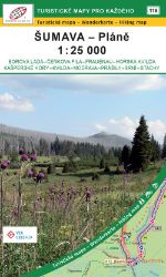 Šumava - Pláně 1:25 000 / 118 Turistické mapy pro každého - Mapy a průvodci Šumava - Pláně 1:25 000 / 118 Turistické mapy pro každého