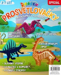 Prosvětlovačky: Dinosauři & to nej! - Andrea Poláčková - Kreativní knihy pro děti Dráček speciál - Prosvětlovačky