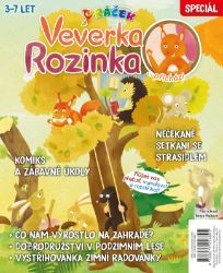 Dráček speciál – Veverka Rozinka přichází - Kreativní knihy pro děti Dráček speciál – Veverka Rozinka přichází