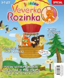 Dráček speciál – Veverka Rozinka a její kamarádi - Kreativní knihy pro děti Dráček speciál – Veverka Rozinka a její kamarádi