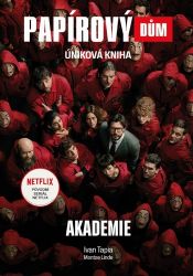 Papírový dům Akademie - Úniková kniha - Ivan Tapia - Strategické hry Papírový dům Akademie - Úniková kniha