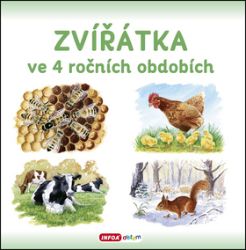 Zvířátka ve 4 ročních obdobích - Knihy o zvířatech pro děti Zvířátka ve 4 ročních obdobích