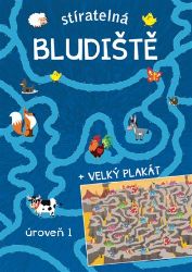 Stíratelná bludiště + velký plakát (úroveň 1) Stíratelná bludiště + velký plakát (úroveň 1)