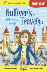 Gulliverovy cesty / Gulliver's Travels - Zrcadlová četba (A1-A2) - Jonathan Swift - Dvojjazyčná literatura Gulliverovy cesty / Gulliver´s Travels - Zrcadlová četba (A1-A2)