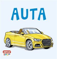 Auta - Čtvercové leporelo - Leporela pro děti Auta - Čtvercové leporelo