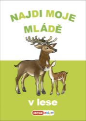 Najdi moje mládě - V lese - Leporela pro nejmenší Najdi moje mládě - V lese