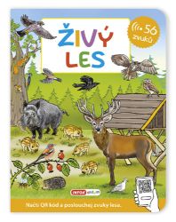 Živý les - 56 zvuků s QR kódy - Zvuková leporela Živý les - 56 zvuků s QR kódy
