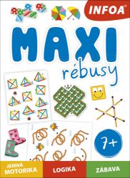 Maxi rébusy 7+ - Slovenské knihy pro děti Maxi rébusy 7+