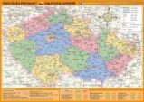 Mapa České republiky – zeměpisná a politicko-správní - Vlastivěda pro ZŠ Mapa České republiky – zeměpisná a politicko-správní