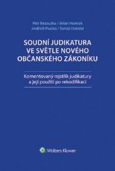Soudní judikatura ve světle nového občanského zákoníku - Komentovaný rejstřík judikatury a - Petr Bezouška,Tomáš Doležal - Právo Soudní judikatura ve světle nového občanského zákoníku - Komentovaný rejstřík judikatury a její použití pro rekodifikaci