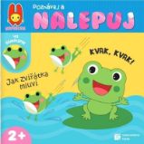 Poznávej a nalepuj - Jak zvířátka mluví - Samolepkové knihy pro děti Poznávej a nalepuj - Jak zvířátka mluví