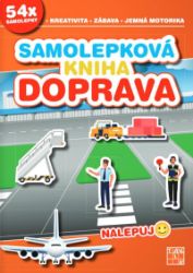 Samolepková kniha Doprava - Nalepuj - Samolepkové knihy pro děti Samolepková kniha Doprava - Nalepuj