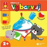 Jak si hrají zvířátka? - Nalepuj a vybarvuj Jak si hrají zvířátka? - Nalepuj a vybarvuj