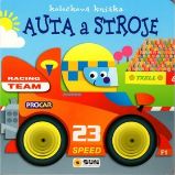 Auta a stroje - kolečková knížka - leporelo - kolektiv autorů - Leporela pro děti Auta a stroje - kolečková knížka - leporelo