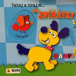 Tahej a hraj si se Zvířátky Barvy - Kreativní knihy pro děti Tahej a hraj si se Zvířátky Barvy