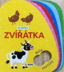 Zvířátka na statku - Malé prstíky - Dita Křišťanová - Leporela pro děti Zvířátka na statku - Malé prstíky