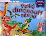 Velký dinosauří závod - Prostorová kniha Velký dinosauří závod - Prostorová kniha