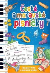České a moravské písničky - Zpěvníky a akordy České a moravské písničky