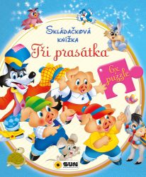 Tři prasátka - Skládačková knížka - Kreativní knihy pro děti Tři prasátka - Skládačková knížka