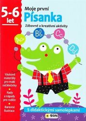 Písanka - 5-6 roky - samolepky (Moje první písanka) - Písanky a slabikáře Moje první písanka 5-6 ROKY samolepky
