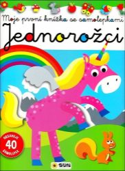 Jednorožci - Moje první knížka se samolepkami - Samolepky číslice Jednorožci - Moje první knížka se samolepkami