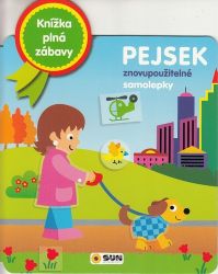 Knížka plná zábavy Pejsek - znovu použitelné samolepky Knížka plná zábavy Pejsek - znovu použitelné samolepky