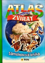 Atlas zvířat - Samolepková kniha Atlas zvířat - Samolepková kniha