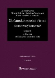 Občanské soudní řízení. Soudcovský komentář. Kniha II