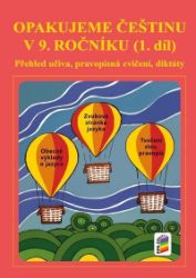 Opakujeme češtinu v 9. ročníku, 1. díl - Jaromíra Kvačková - Český jazyk pro 1. stupeň ZŠ Opakujeme češtinu v 9. ročníku 1. díl