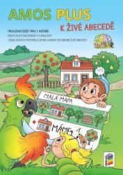 AMOS PLUS K ŽIVÉ ABECEDĚ se samolepkami (barevný pracovní sešit) AMOS PLUS K ŽIVÉ ABECEDĚ se samolepkami (barevný pracovní sešit)