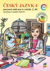 Český jazyk 4, 2. díl s Oskarem (barevný pracovní sešit) - Alena Bára Doležalová,Lenka Bičanová - Český jazyk pro 4. třídu Český jazyk 4, 2. díl s Oskarem (barevný pracovní sešit)