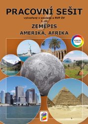 Zeměpis 7, 1. díl - Amerika, Afrika (barevný pracovní sešit) RVP