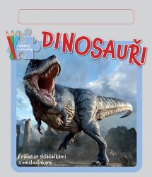 Dinosauři - Knížka se skládačkami a omalovánkami Dinosauři - Knížka se skládačkami a omalovánkami