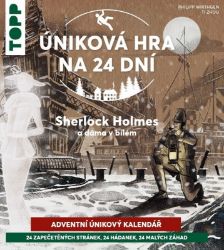 Adventní únikový kalendář - Sherlock Holmes a dáma v bílém - Philipp Wirthgen - Křížovky Adventní únikový kalendář - Sherlock Holmes a dáma v bílém