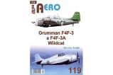 AERO 119 Grumman F4F-3 a F4F-3A Wildcat - Miroslav Šnajdr - Zbraně a válečná technika AERO 119 Grumman F4F-3 a F4F-3A