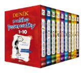 Deník malého poseroutky BOX 1-10 - Jeff Kinney - Vtipné knihy pro děti Deník malého poseroutky BOX 1-10