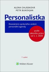 Personalistka - Dvanáctero správného vedení personální agendy - Alena Chládková - Právnické slovníky Personalistka