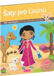 Šaty pro Lounu - 300 samolepek pro tvé české panenky Šaty pro Lounu - 300 samolepek pro tvé české panenky
