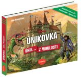 Únikovka - Únik z minulosti - Jens Schumacher - Rébusy a hlavolamy pro děti ÚNIKOVKA – ÚNIK Z MINULOSTI