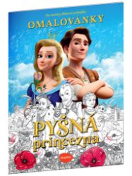 Pyšná princezna - Omalovánky na motivy filmové pohádky - Ema Potužníková - Omalovánky princezny Pyšná princezna - Omalovánky na motivy filmové pohádky
