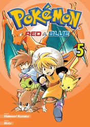 Pokémon 5 - Red a blue - Hidenori Kusaka - Dětský komiks Pokémon Pokémon 5 - Red a blue