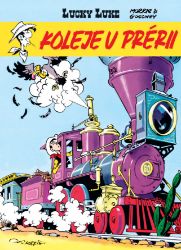 Lucky Luke - Koleje v prérii - René Goscinny,Morris - Komiksy pro děti Lucky Luke: Koleje v prérii