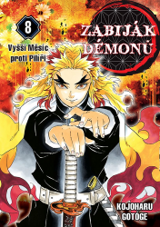 Zabiják démonů 8 - Vyšší měsíc proti pilíři - Kojoharu Gotóge - Manga Zabiják démonů 8 - Vyšší měsíc proti pilíři