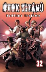 Útok titánů 32 - Hadžime Isajama - Manga Útok titánů 32
